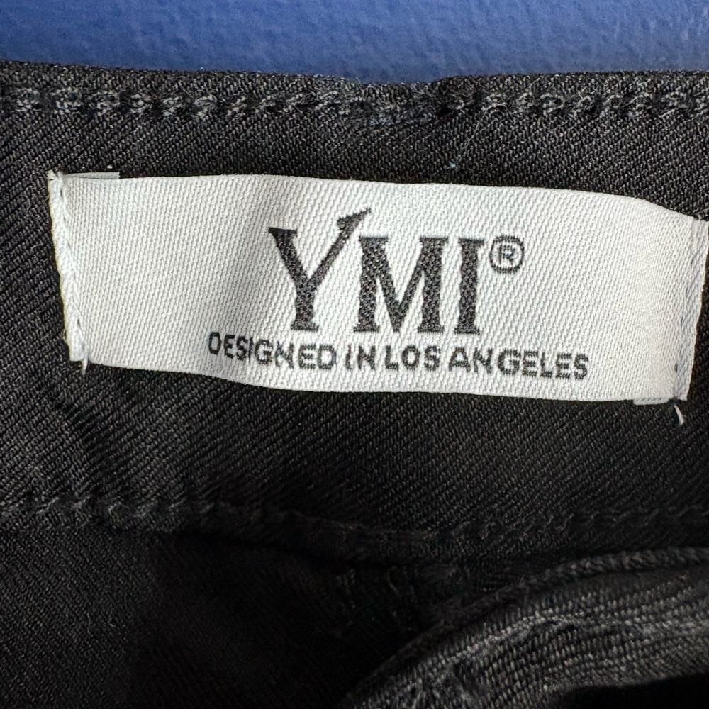 YMI Charcoal Denim Pants - Picture 5 of 6